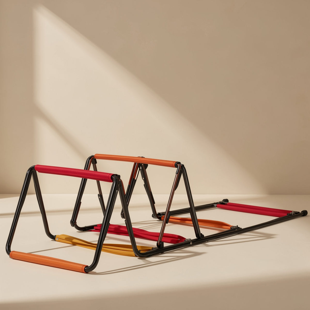 Colorful steel wire agility ladder with storage bag