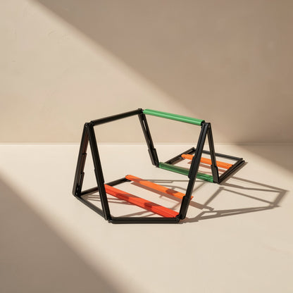 Colorful steel wire agility ladder with storage bag - view 4