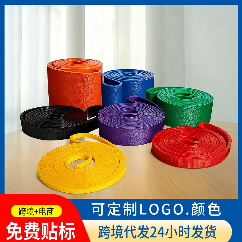 Elastic Band Fitness Training Strength Assist Band Elastic Rope Stretching Rope Stretch Band Sports Fitness Resistance Band - image 1