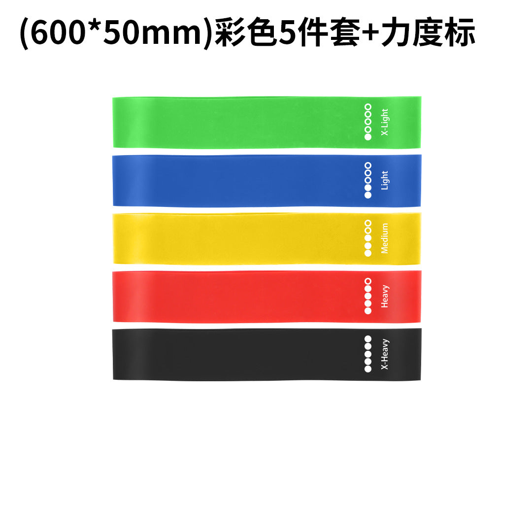 Elastic Band Yoga Resistance Band Training Resistance Band Indoor Men's and Women's Sports Home Fitness Resistance Band - image 4