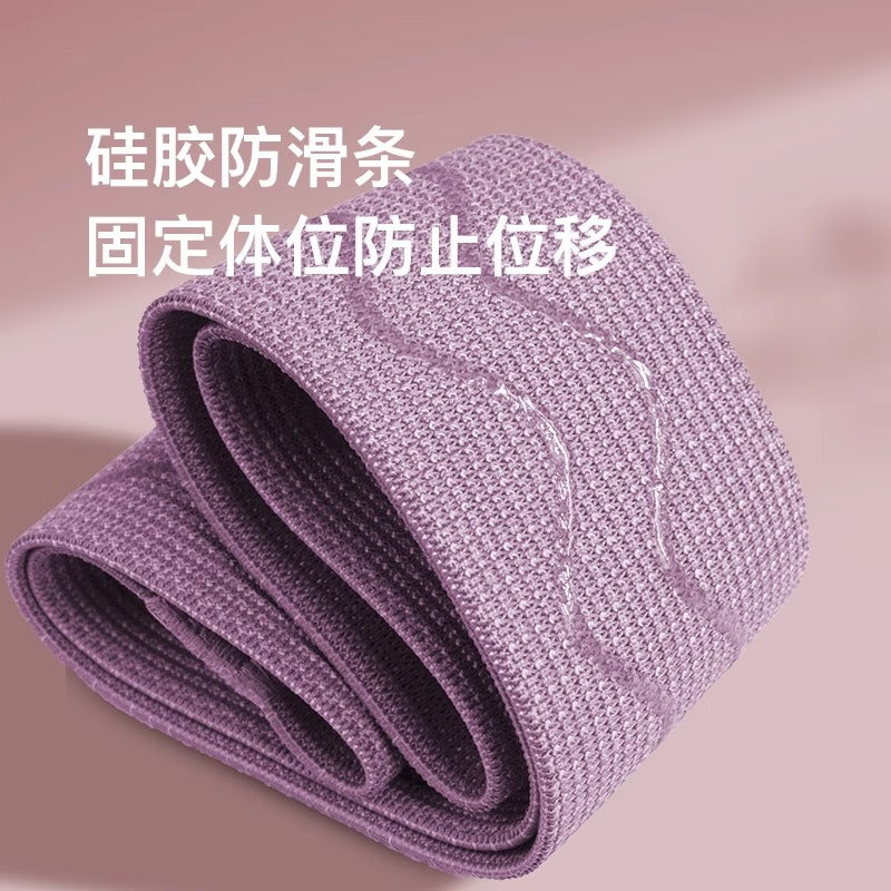 Hip Training Yoga Supplies Elastic Ring Resistance Band Buttocks Female Fitness Male Strength Training Stretching Ring Elastic Resistance Band - image 5