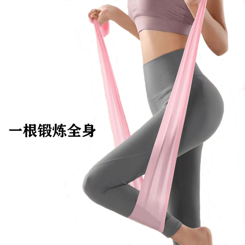 Elastic Band, Tension Band, Fitness Female Buttocks Resistance Band, Yoga Band, Training Stretching Supplies, Auxiliary Tension Band - image 1