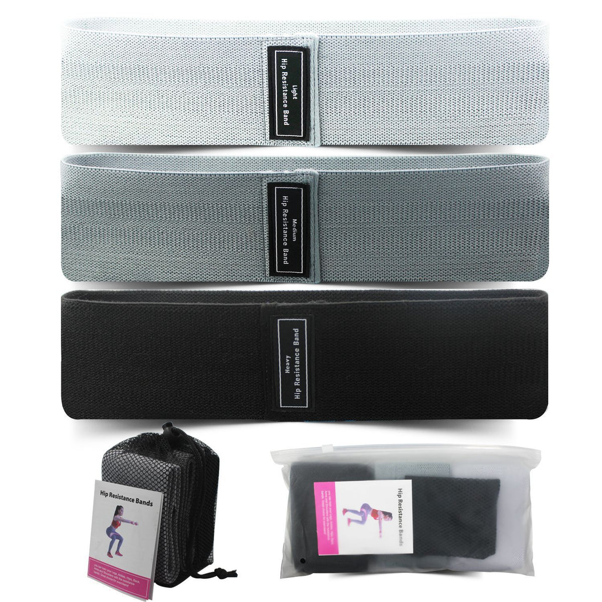 Fitness Equipment, Beautiful Buttocks, Buttocks Pull Band, Leg and Hip Resistance Band, Resistance Circle, Yoga Belt, Elastic Band Circle - image 3