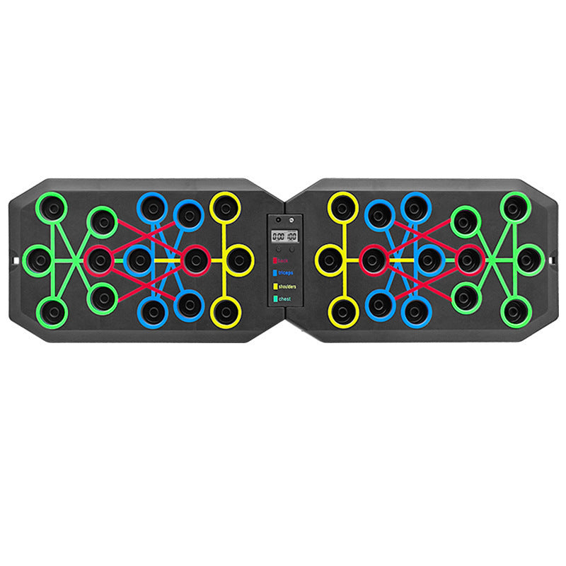 Timing and Counting Multi-Functional Push-Up Board Cross-Border Men's and Women's Chest and Abdominal Muscle Trainer Board Foldable Fitness Equipment - image 5