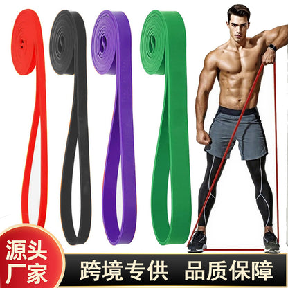 Fitness Multifunctional Training Tension Band Tpe Resistance Band Elastic Ring Home Set Pull-Up Assist - image 1