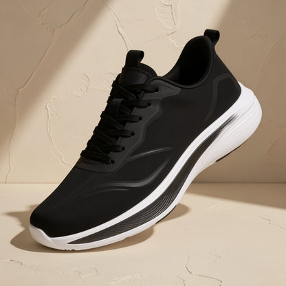 Men's low-top summer running shoes with fabric upper and EVA sole - view 3