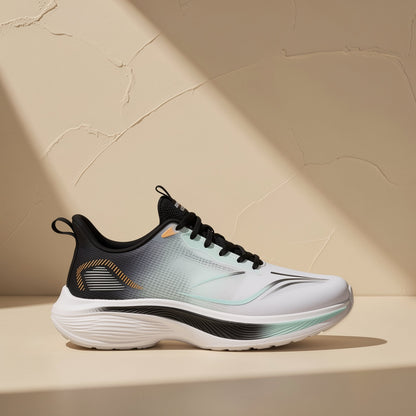 Men's low-top summer running shoes with fabric upper and EVA sole - view 4
