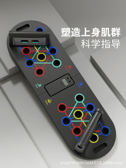 Push-Up Board/Flat Support Board Three-In-One Fitness Board for Chest Muscle Training Pc Muscle Multi-Functional Flat Support Professional - image 2