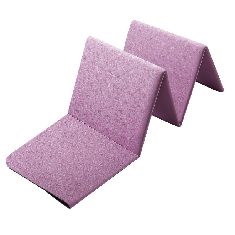 Foldable Yoga Mat, Portable, Non-Slip, Home Fitness Mat, Shock-Absorbing, Silent, Student Dormitory, Can Be Used for Sleeping, Thickened Mat - image 5