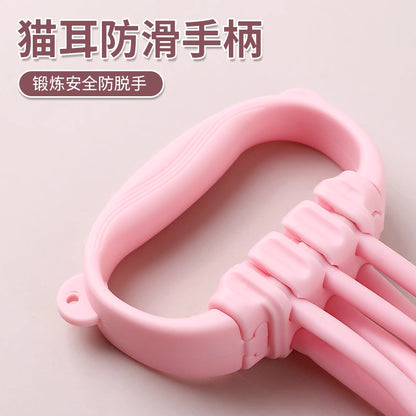 Adjustable Resistance Band for Women, Back Training Elastic Band, Shoulder Opener, Home Back Stretching Tool, Fitness Yoga - image 2