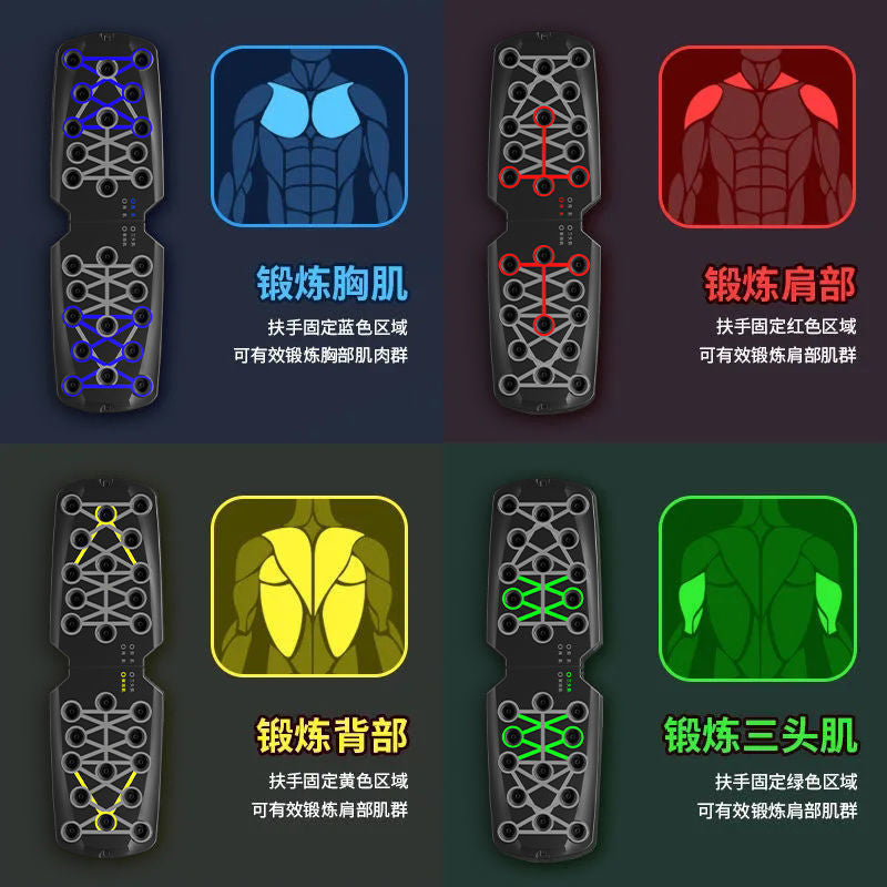 Multifunctional Push-Up Training Board Home Auxiliary Bracket to Exercise Chest Muscles and Abdominal Muscles Fitness Training Equipment Wholesale - image 4