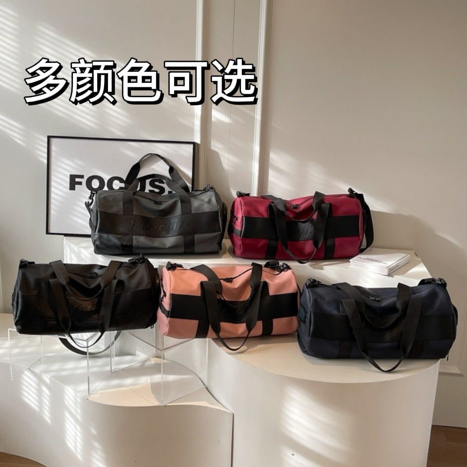 Cross-Border D-Style Logo Gym Bag with Wet and Dry Separation, Shoe Compartment, Large Capacity, Multifunctional Travel Bag, Lightweight Handbag - image 3
