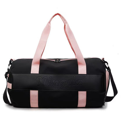 Cross-Border D-Style Logo Gym Bag with Wet and Dry Separation, Shoe Compartment, Large Capacity, Multifunctional Travel Bag, Lightweight Handbag - image 5