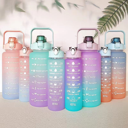 Water Cup, Extra Large Capacity Space Cup, Portable Plastic Cup, Straw Cup, Fitness Sports Kettle, Cross-Border Water Cup Wholesale - image 2