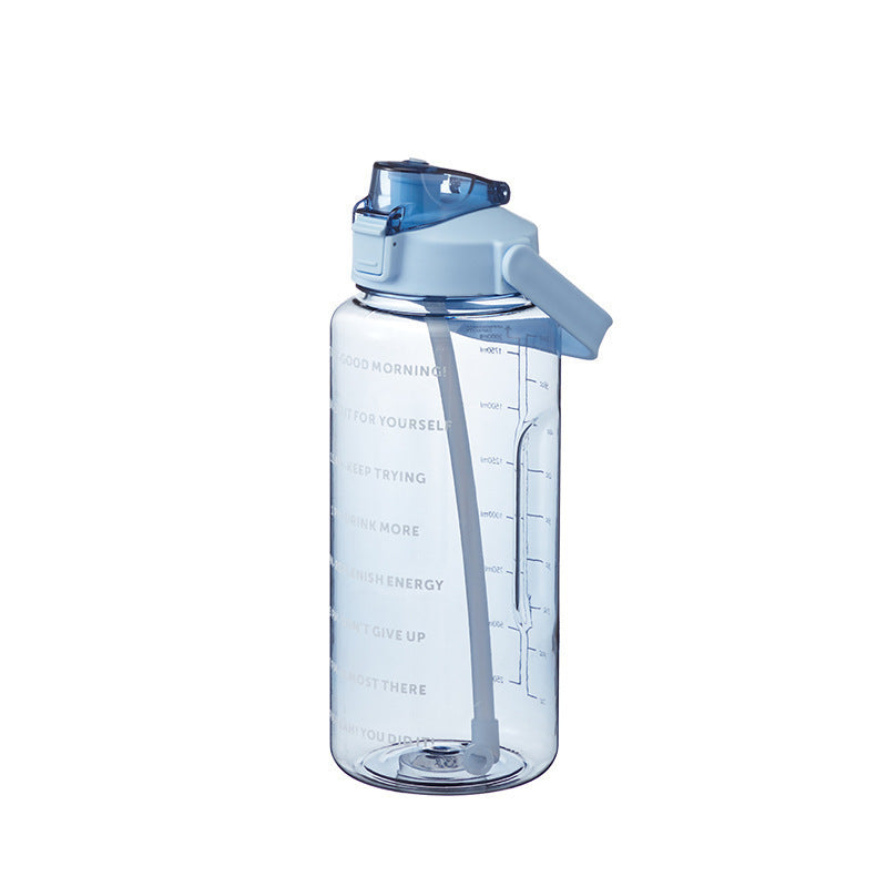 Water Cup, Extra Large Capacity Space Cup, Portable Plastic Cup, Straw Cup, Fitness Sports Kettle, Cross-Border Water Cup Wholesale - image 4
