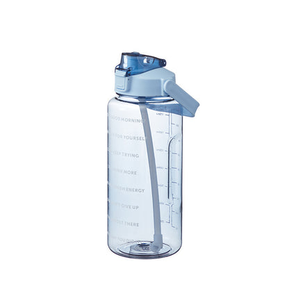 Water Cup, Extra Large Capacity Space Cup, Portable Plastic Cup, Straw Cup, Fitness Sports Kettle, Cross-Border Water Cup Wholesale - image 4