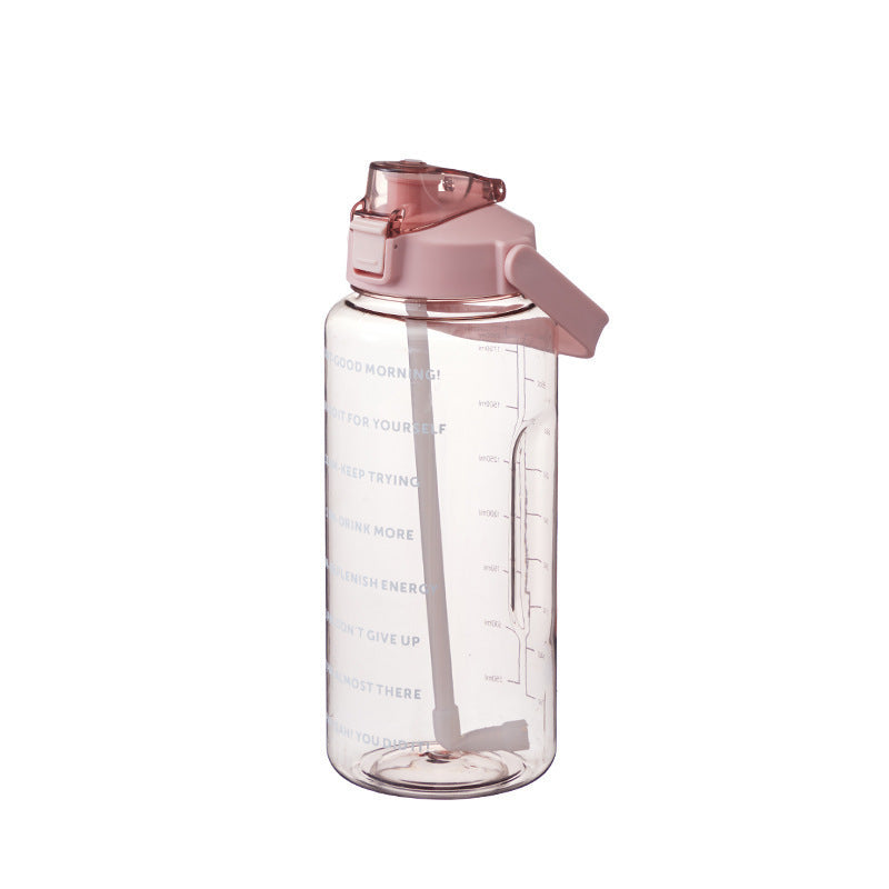 Water Cup, Extra Large Capacity Space Cup, Portable Plastic Cup, Straw Cup, Fitness Sports Kettle, Cross-Border Water Cup Wholesale - image 5