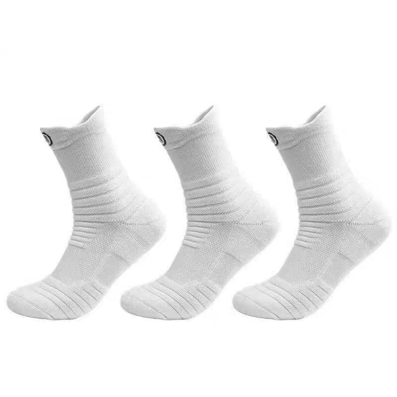 Basketball Socks Men's Running Marathon Outdoor Fitness Sports Socks Adult Thin Towel Bottom Cotton Socks Breathable Mesh - image 5