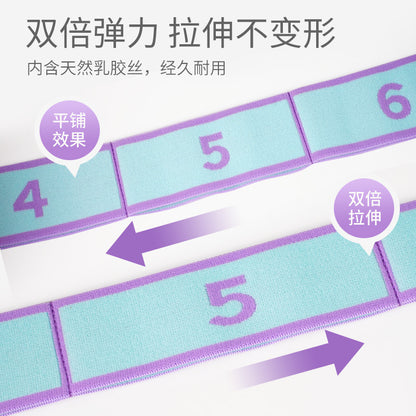 Elastic Band Yoga Fitness Resistance Band Resistance Belt for Adults and Children Training Belt Dance Digital Stretching Belt in Stock - image 3
