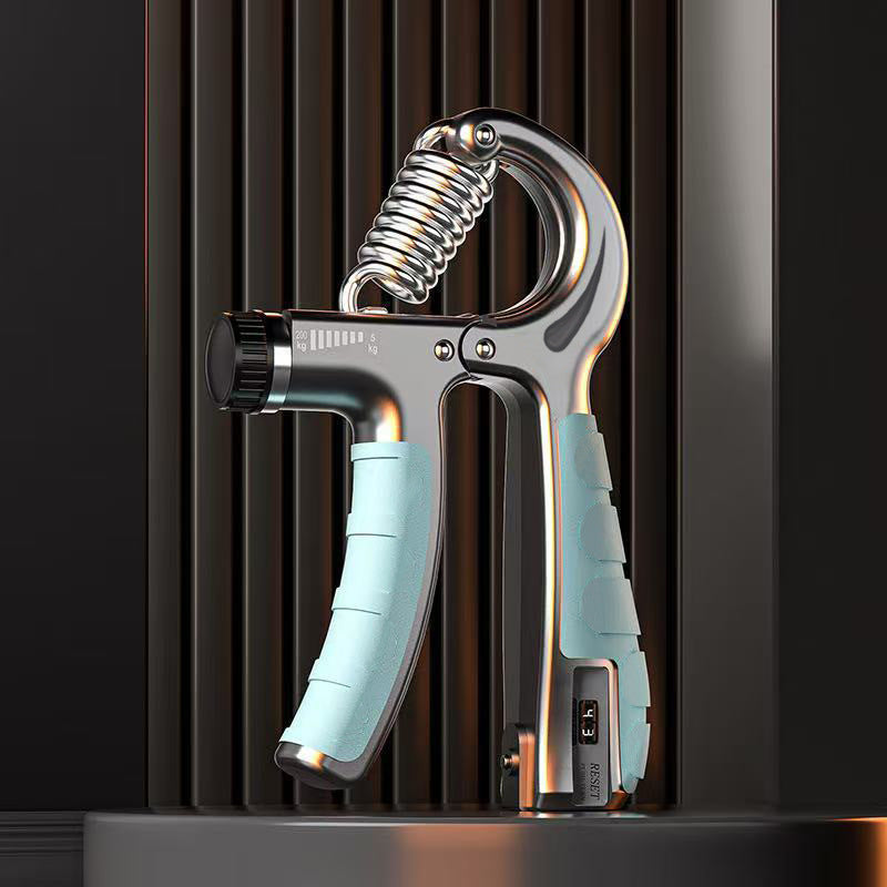 Grip Strengthener 200kg Enhanced Adjustable Counting Finger Trainer Decompression Exercise Fitness Hand Strength Training - image 3