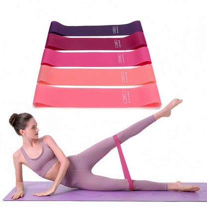 Elastic Band Fitness Men's and Women's Resistance Band Strength Training Women's Yoga Stretching Resistance Band Training Shoulder Training Hip Auxiliary - image 1
