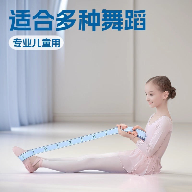 In-Stock Digital Dance Resistance Bands Yoga Straps 8-Grid 10-Grid 12-Grid Exercise Waist Leg Stretching Resistance Bands - image 2