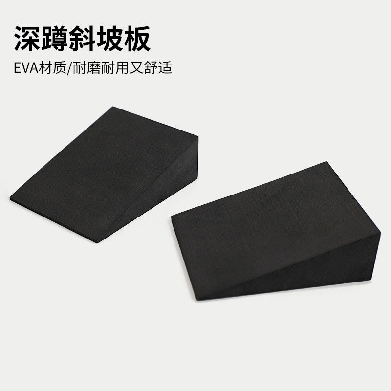 Eva Foam Yoga Auxiliary Brick Squat Weightlifting Buffer Stretching Board Slope Pedal Triangle Yoga Slope Brick - image 1