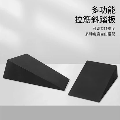 Eva Foam Yoga Auxiliary Brick Squat Weightlifting Buffer Stretching Board Slope Pedal Triangle Yoga Slope Brick - image 3