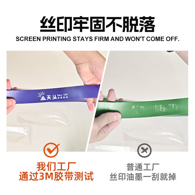 Yoga Resistance Bands, Fitness Resistance Bands, Thickened Non-Slip Professional Strength Training Elastic Bands, Resistance Bands Wholesale - image 3