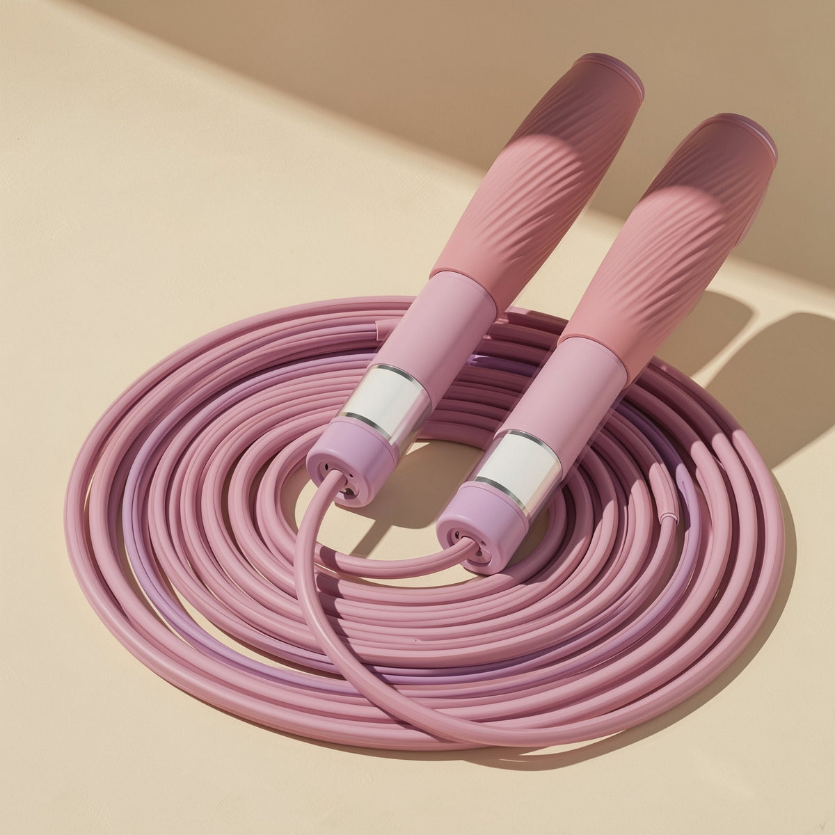 Children’s segmented gradient skipping rope with double steel bearings
