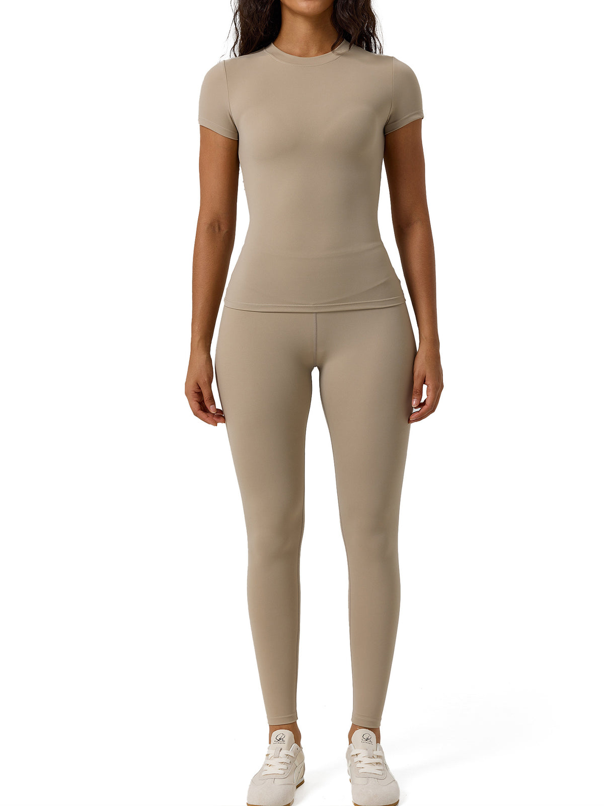 8455 Cross-Border Popular Yoga Clothing Women's Suit Two-Piece High-End Quick-Drying Fitness Clothing Women's Sports Yoga Suit - image 5