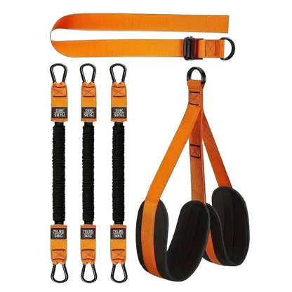 Cross-Border Labeling New Pull-Up Booster Belt High School Entrance Examination Tension Rope Fitness Men's Horizontal Bar Indoor Home Auxiliary Training - image 5