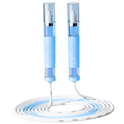 New Double-Bearing Children's Jump Rope with Transparent Handle, Coach-Grade Stainless Steel Double Bearing 3.0 Racing Student Exam Jump Rope - image 5