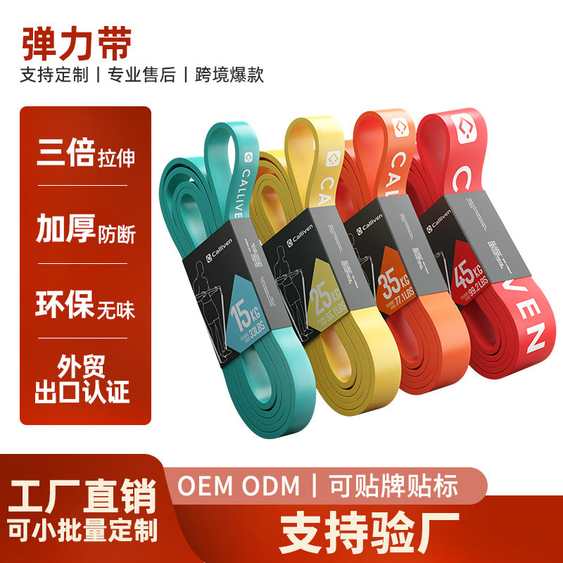 High-Intensity Resistance Bands for Bodybuilding, Fitness, Yoga, Pull-Up Assistance, Elastic Bands, Available in Multiple Colors - image 1