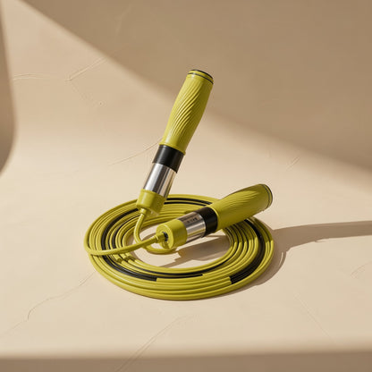 Pacehop 2.8 m adjustable plastic racing skipping rope with ABS handles