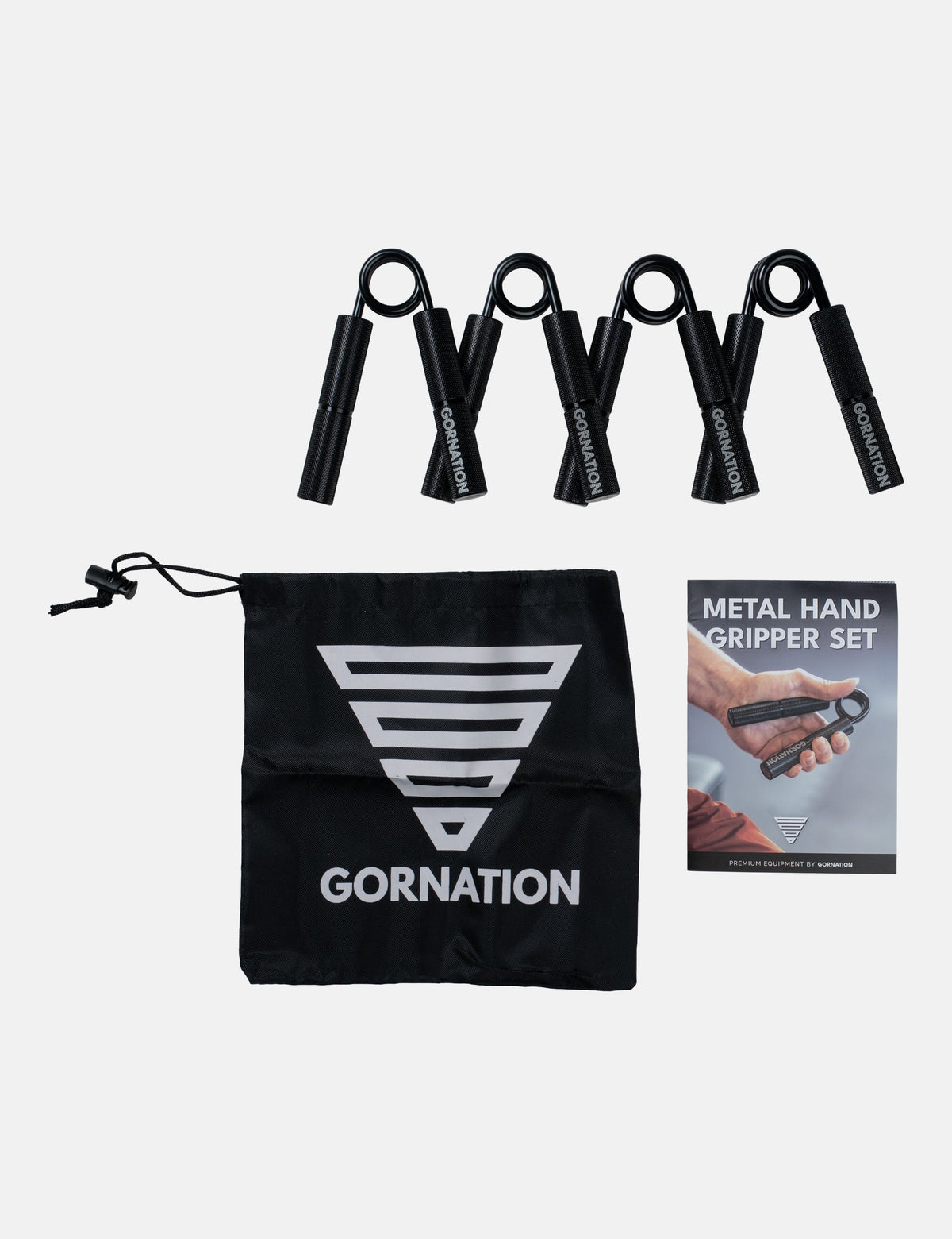 Metal Hand Gripper Set
