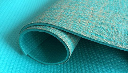 ECO-FRIENDLY YOGA MATS- MADE OF JUTE (Green)