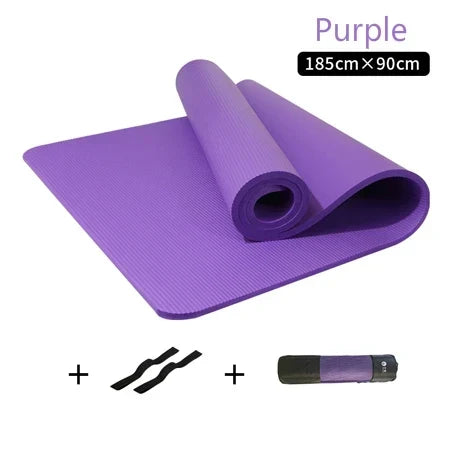 185*90cm Enlarged Yoga Mat 15mm