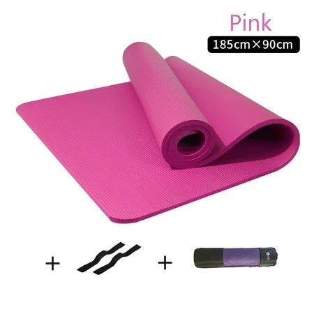 185*90cm Enlarged Yoga Mat 15mm