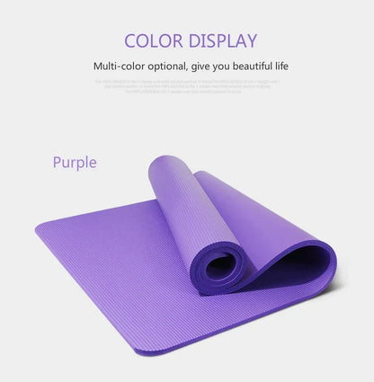 185*90cm Enlarged Yoga Mat 15mm