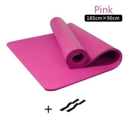 185*90cm Enlarged Yoga Mat 15mm