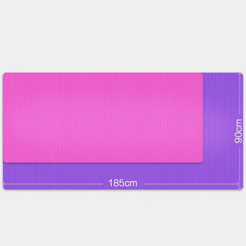 185*90cm Enlarged Yoga Mat 15mm