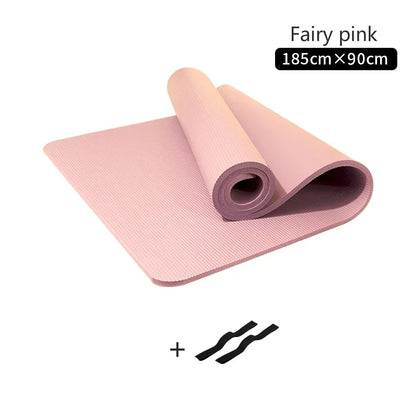 185*90cm Enlarged Yoga Mat 15mm