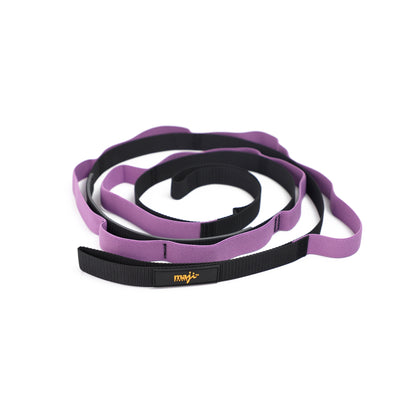 Elastic Yoga Stretch Band (With 9 Loops)