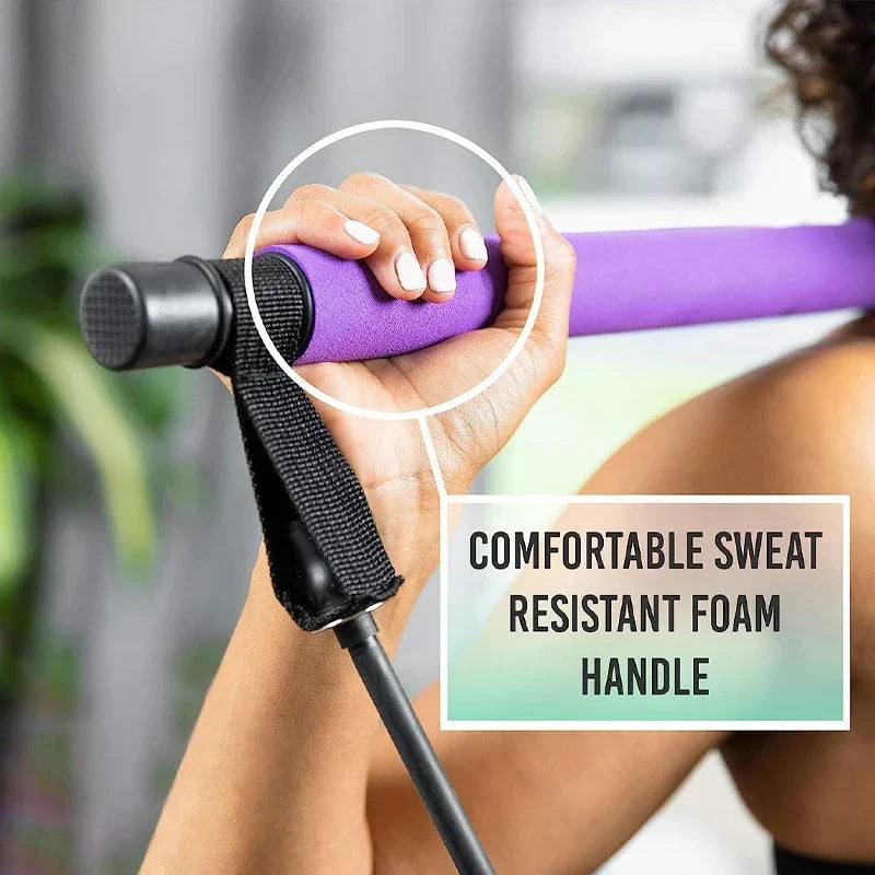 Splicing Portable Pilates Bar Yoga Pole