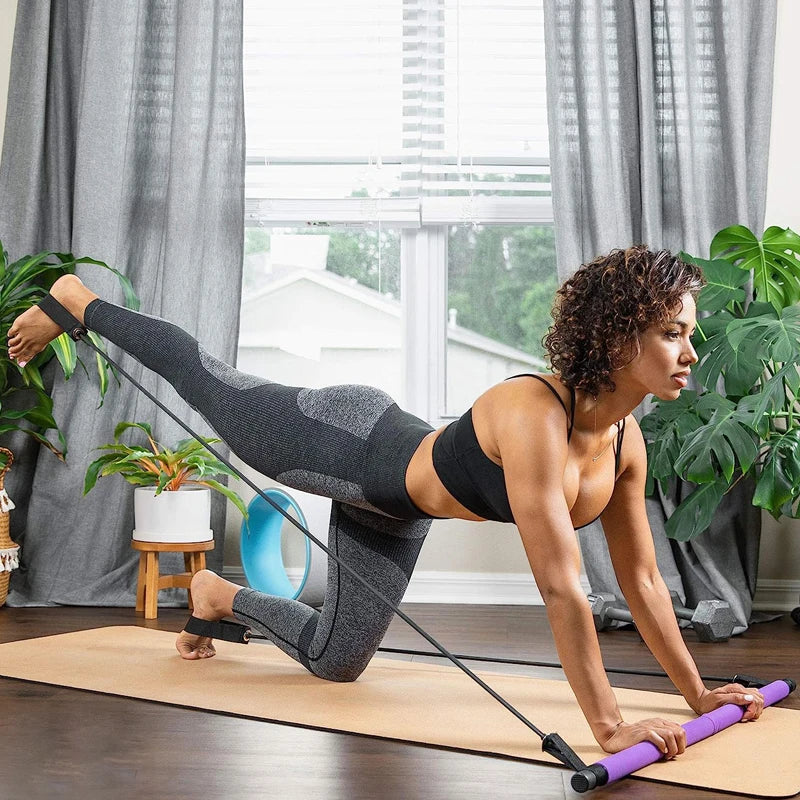 Splicing Portable Pilates Bar Yoga Pole