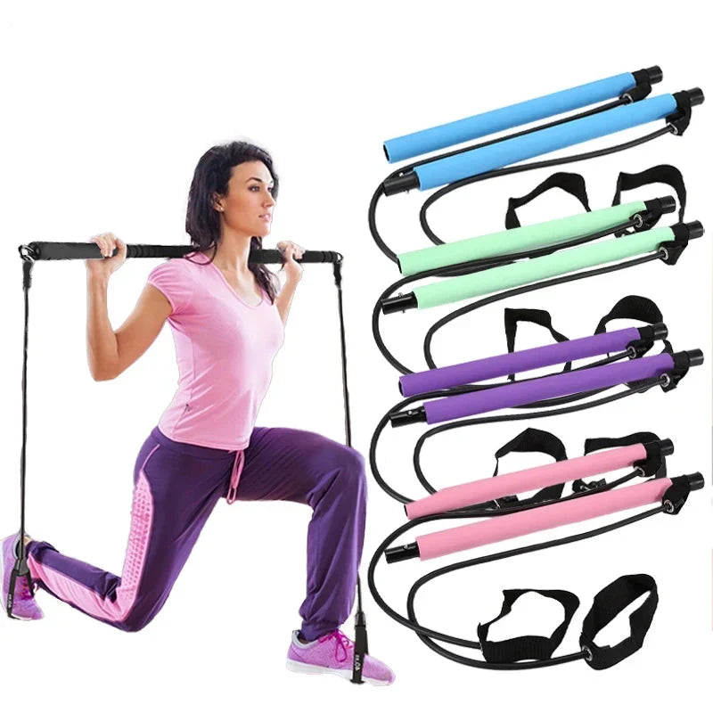 Splicing Portable Pilates Bar Yoga Pole