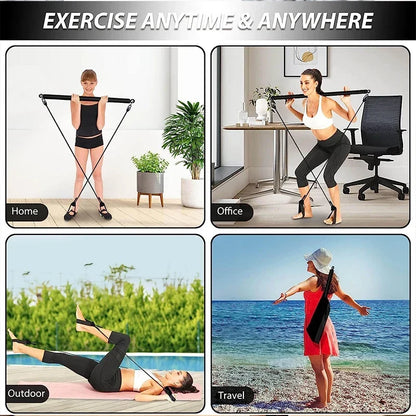 Splicing Portable Pilates Bar Yoga Pole