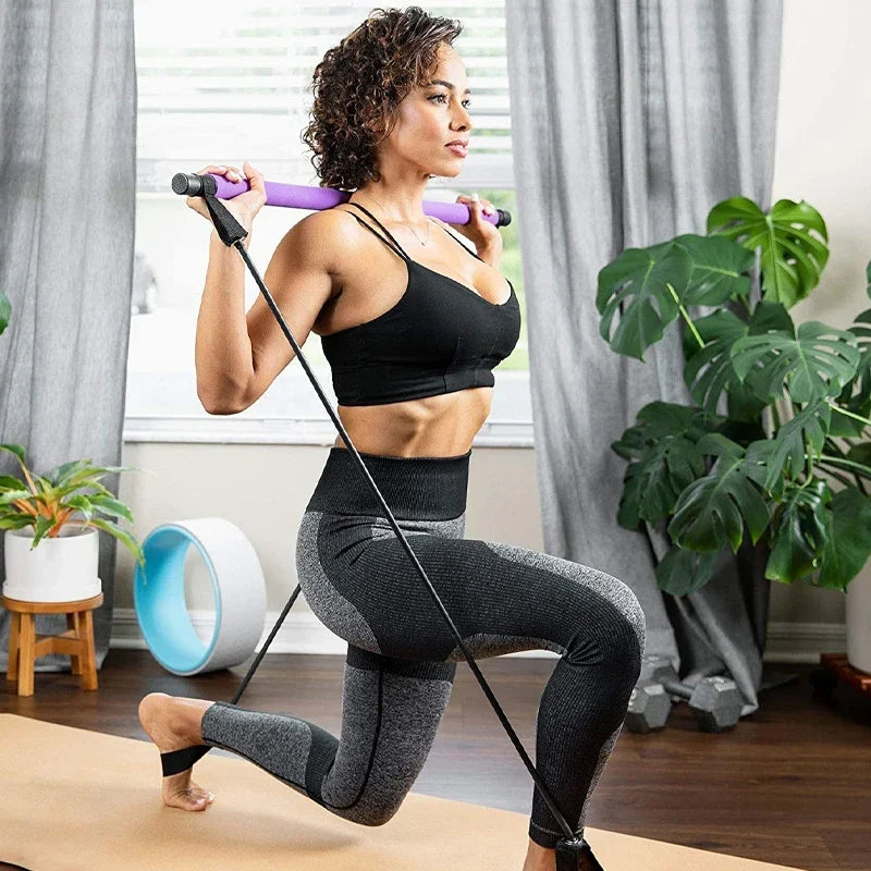 Splicing Portable Pilates Bar Yoga Pole
