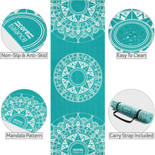 Core Balance Yoga Mat - Non Slip